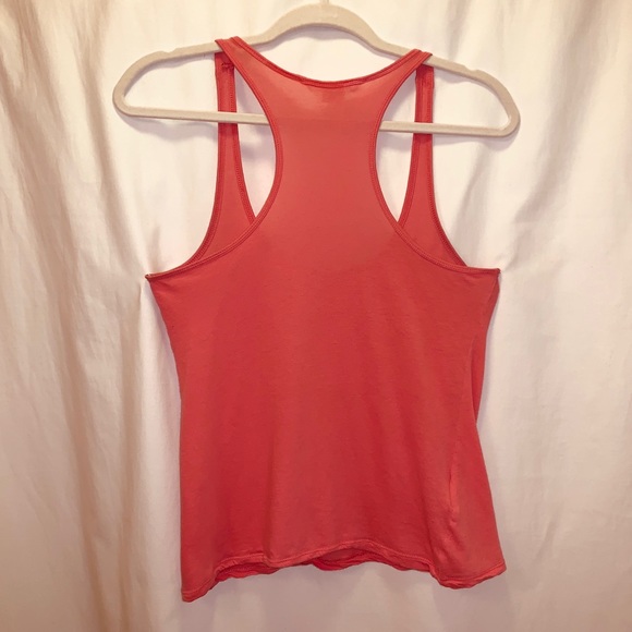 BCBGeneration Coral Racerback Tank :: S - Picture 3 of 4